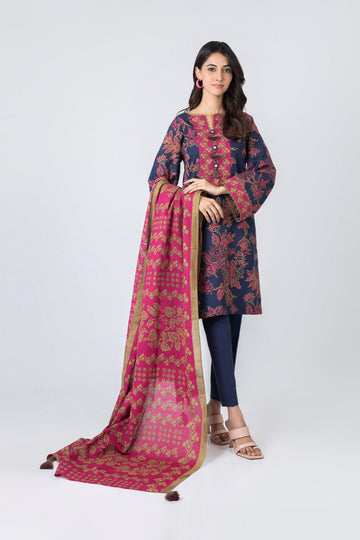 Alkaram FW-22-1-24-Blue  Online Shopping